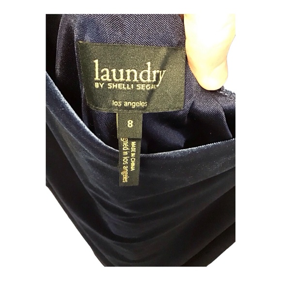 Laundry By Shelli Segal One-Shoulder Dress - Picture 4 of 9